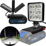 P4U Scheppach 20V Ixes Akkumulátoros Led Lámpa Munkalámpa Halogén (SCH000003-B)