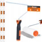 Polax Festőhenger, 25cm, gyapjú, olajfesték, emulzió, 10 db, fogantyúval (B030103174)