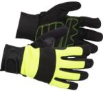 Strend Pro Manusi piele sintetica, spandex, intarite, negru si galben, marimea 08/M, Strend Pro Zarso (3134243) - artool