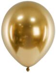 PartyDeco Balon din latex - Aur cromat 10 buc