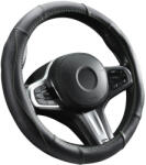 Autolife DW-5055G Valódi bőr kormányvédő szellőző lyukacsos Zöld varrásos mintával (00993) - autolife