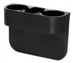 AUTOLIFE Pohártartó ülés közé, carbon mintás KNY-AC2299Bk (2299) - autolife