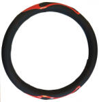 HD Műbőr sport mintás kormányvédő KV-TH38567R (KVTH38567R) - autolife