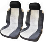 Autolife 2db-os Vastag triko üléshuzat / fekete-fehér mintás 2015TT (02065) - autolife