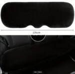 Autolife Puha szőrös ülésvédő - fekete-hátsó ülésre (01112) - autolife