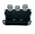 Autolife Trikóhuzat hátsó ülésre - Vékony anyag - fekete (01648) - autolife