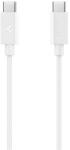 Spigen ESSENTIAL EB6010CC adatkábel (Type-C - Type-C, 60W, PD gyorstöltő, 100cm) FEHÉR (ACA08717)