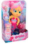 IMC Toys Bebeluş de Sirenă amuzant cu aripă luminoasă (83110) Papusa