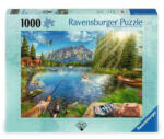 Ravensburger Puzzle 1000 buc - Viața la lac (12000877) Puzzle
