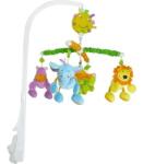 Biba Toys Carusel muzical prietenos cu jungla, montabil pe pătuț (JF357)