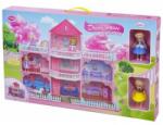  Casă de păpuși cu etaj - 73 x 34 x 57 cm (VC6017) Casuta papusi