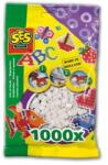 SES Creative SES: Mărgele de călcat 1000 bucăți - alb (00700)