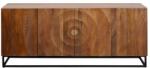 Kare Comoda Din Lemn Cu Patru Usi, Madeira Hell 177x75 Cm (ess-36644) Comoda