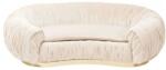 Kare Canapea Catifea Crem Perugia 2 Locuri (ess-31595) Canapea