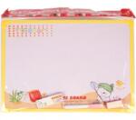  Tablă de desen magnetică cu două fețe - galben, medie (HS7003)