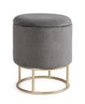 Bizzotto Pouf Depozitare Polina Gri Opal (ess-35271)