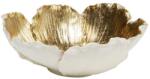 Kare Bol Decorativ Flower Bloom Crem/auriu ø25 Cm (ess-24009) Castron