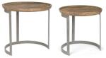 Bizzotto Set 2 Masute De Cafea Narvik Rotunde (0746145) Masa de cafea