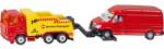 SIKU Scania tractor cu remorcă furgon 1: 87 - 1667 (1667)