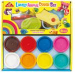 Master Toys Set de plastilină cu animale cu 8 cutiuțe de plastilină (6820)