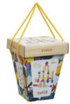 Cubika 100 bucăți set de cuburi de construcție din lemn (15184)