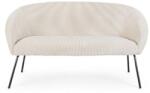 Bizzotto Canapea Aiko White Velvet 2 Locuri (ess-31335) Canapea