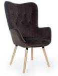 Bizzotto Fotoliu Juliet Marmot Grey Velvet (ess-29776)