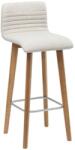 Kare Scaun De Bar Lara Ecru (ess-38186)