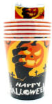  Pahare de hârtie de Halloween 6 buc 250ml (BE0848)