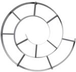 Kare Raft Perete Snail Argintiu (ess-38292) Raft