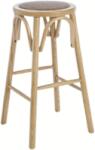 Bizzotto Taburet De Bar, Natural, Circle (0743652)
