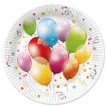  Farfurie cu balon, 22, 7 cm, 6 buc/set (TD02OG010001)