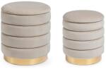 Bizzotto Set 2 Poufuri Darina (0720594)