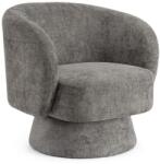 Bizzotto Fotoliu Julienne Dark Grey Swivel (ess-30407)