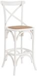 Bizzotto Scaun De Bar, Alb, Cross (0743232)