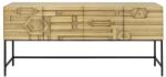 Kare Comoda Din Otel Cu 4 Usi Si Sertare Futuro 183x86 Cm (ess-36749) Comoda