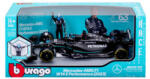 Bburago 1/24 mașină de curse F1 cu pilot - Mercedes (18-28037R)