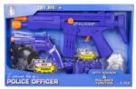  Set de 6 arme de polițist - albastru (26010)