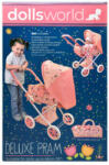 Dolls World Cărucior Deluxe pentru copii 70x34x67 cm (78702)