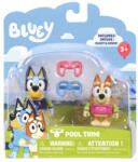 Moose Bluey Figurină petrecere la piscină dublă (BLU13039) Figurina