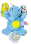 Biba Toys Jucărie de pluș muzicală leu sau elefant pentru bebeluși (JF068)