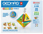 Geomag Supercolor Panels Recycled 35 buc (377) Jucarii de constructii magnetice
