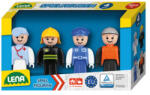 LENA Figurine din plastic (medic, pompier, polițist, muncitor în construcții) (04490)