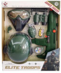  Cască militară și set de arme, 8 bucți (M017)