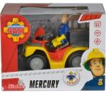 Simba Toys Sam cu figurina Mercury quad de pompier - 11 cm (109257657038) Figurina