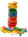  Set de construcție turn din lemn, 54 piese (GY696)