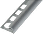 Salag Alumínium C pozitív élvédő profil 12, 5 mm/2, 50 m eloxált ezüst (A02261) - csempekert