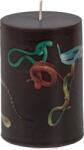 Seletti Lumânare Toiletpaper Snakes, neagră, 10 cm (14087)
