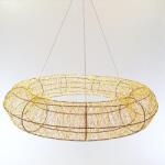 Eurolamp sa СВЕТЕЩА ДЕКОРАЦИЯ ВЕНЕЦ, 12480 ww led, С ТРАНСФОРМАТОР/МЕД КАБЕЛ/90СМ 9854