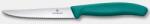 Victorinox Cutit pentru friptura Victorinox Swiss Classic Steak&Pizza Knife, lama 11cm, Green - 6.7234. C1 (6.7234.C1)